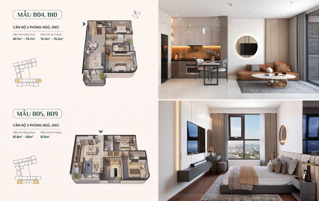 THE EMERALD 68 NGỌC LỤC BẢO, SỐNG THỜI THƯỢNG, TINH ANH - BOOKING NGAY 50 TRIỆU- CĂN HỘ 3PN, 2WC
